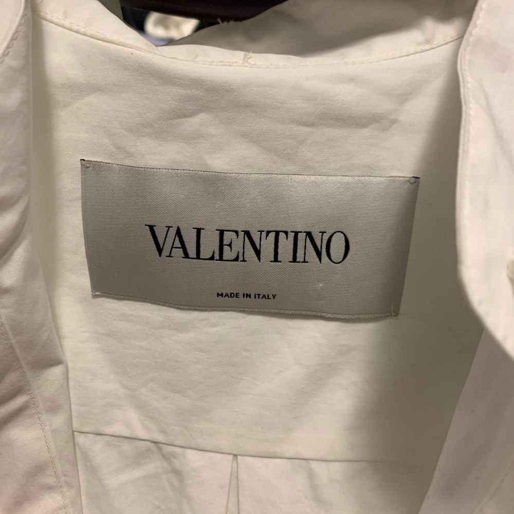 White dress Valentino